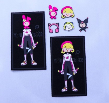 Cartoon Character Badge, Cartoon Character Badge