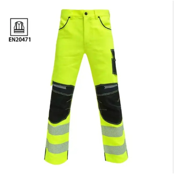 Pants black/yellow