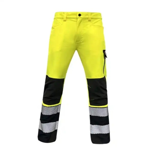 Pants black/yellow