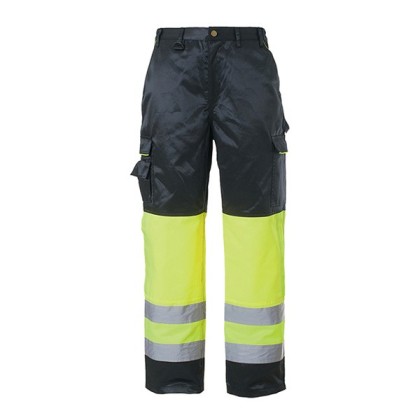 Pants, black/yellow, EN 20471 class 1, Pants, black/yellow, EN 20471 class 1