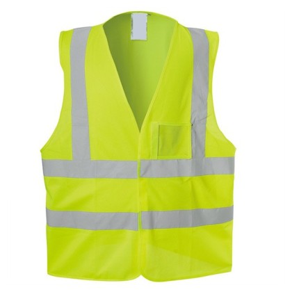 Yellow warning vest, Yellow warning vest